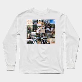 granola nature collage Long Sleeve T-Shirt